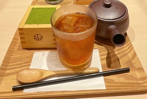 【Echika表参道店】抹茶タイム