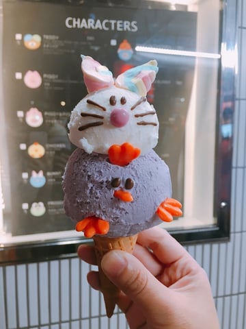 うさぎとひよこ