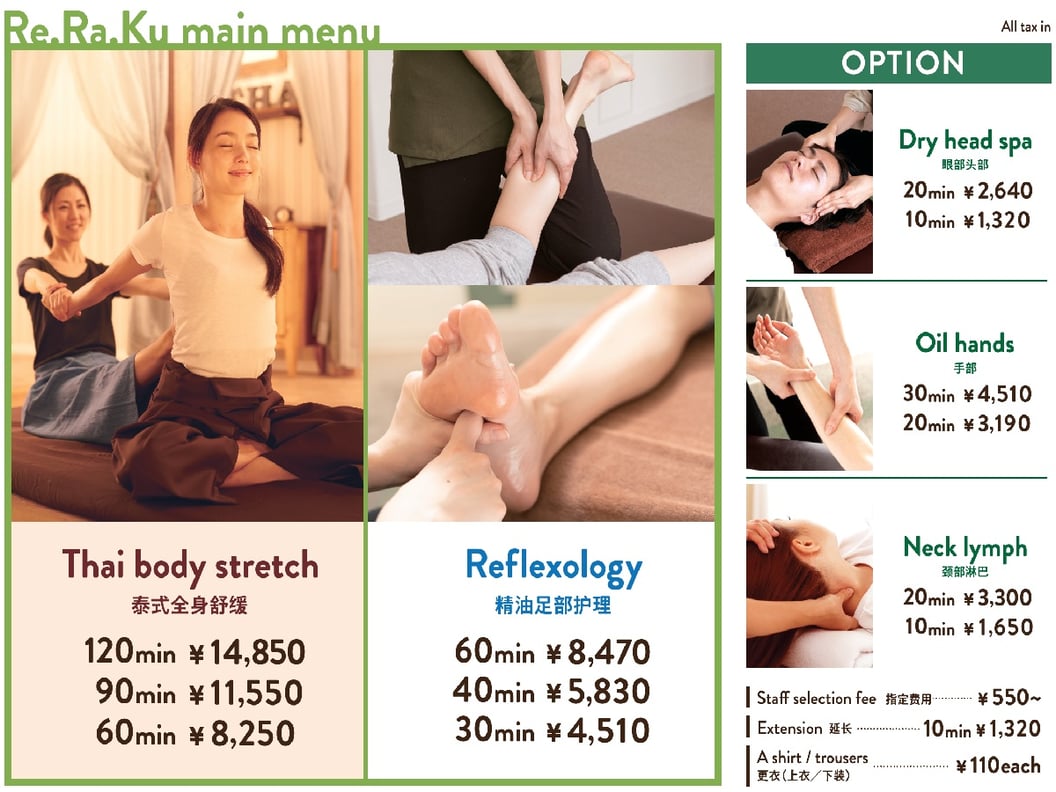Experience Authentic "Thai Bodywrok Therapy" in Shin-Yokohama 