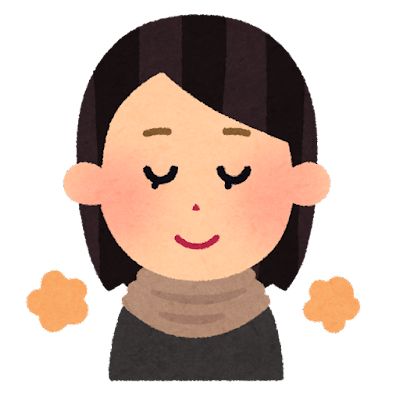 3つの首を温めよう♪