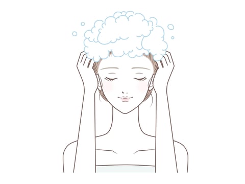 洗髪って一石三鳥