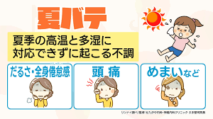 夏バテについて