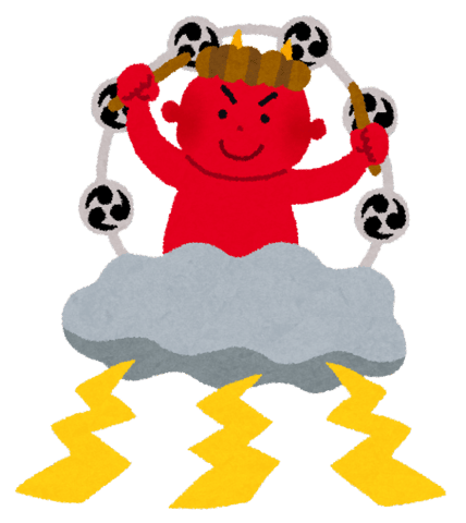 6/3　雷雨にご用心！