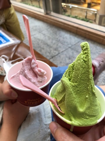 動物園後のおやつ