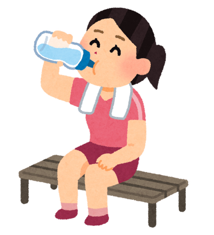 部屋の中でも水分補給を！！　灼熱の夏に負けるな！　爽快ヘッドスパキャンペーン！！(/・ω・\)