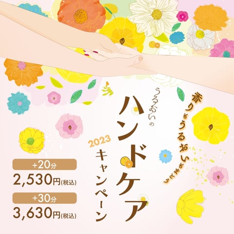 【Echika表参道店】期間限定🎵オプションメニュー《ハンドケア》