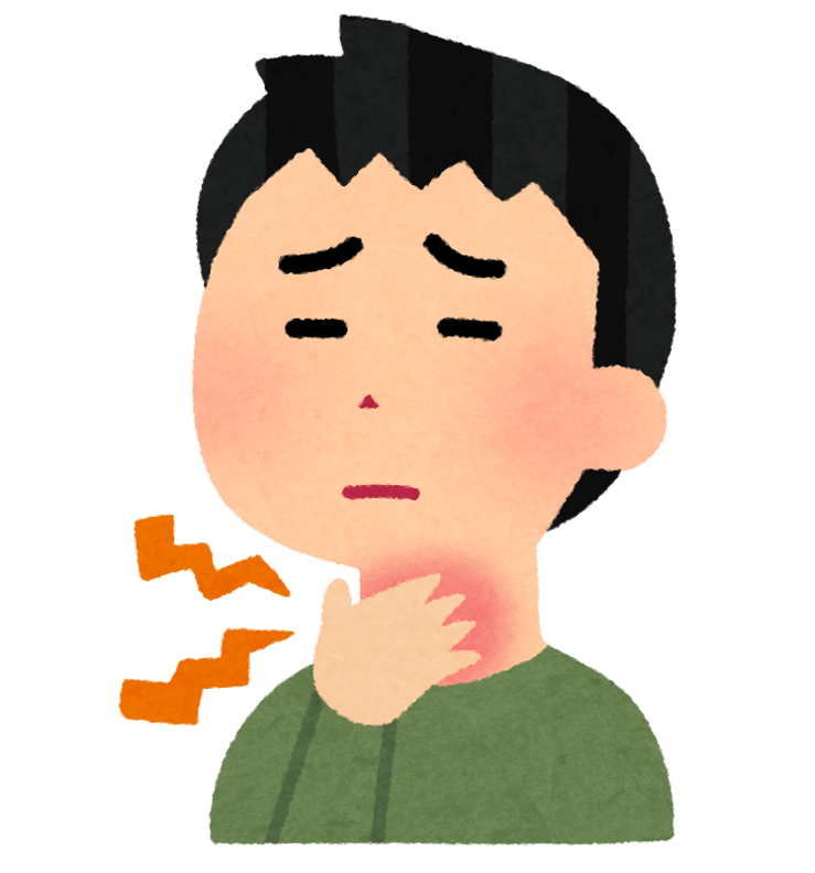 のどの痛みを対策しましょう！｜マッサージのように気持ちいい、肩甲骨ストレッチのリラク日本橋店【東京駅,日本橋駅,大手町駅,三越前駅すぐ】