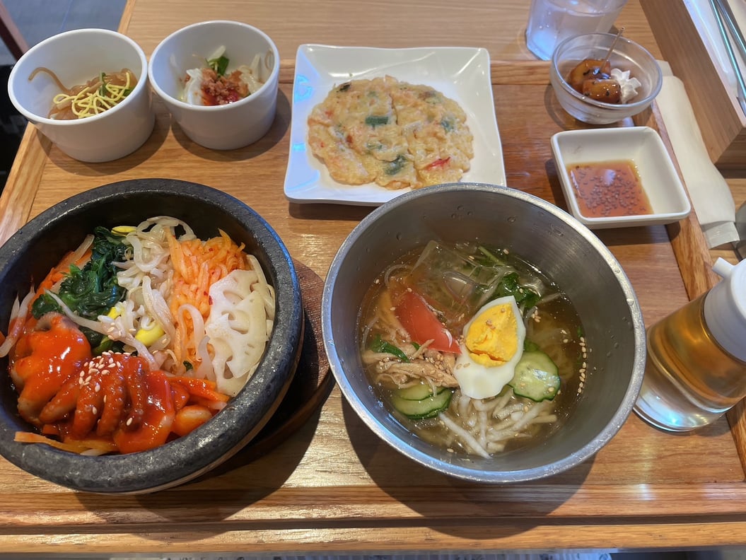 韓国料理を食べに行きました！