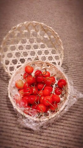 さくらんぼで健康に