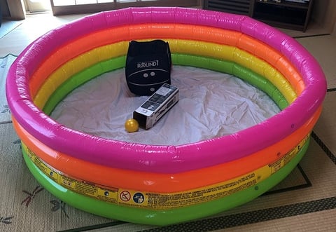 プールデビュー