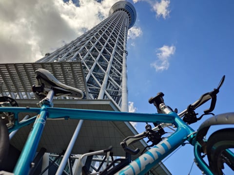 自転車で一っ走り！