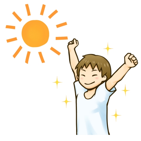 太陽の光の力！