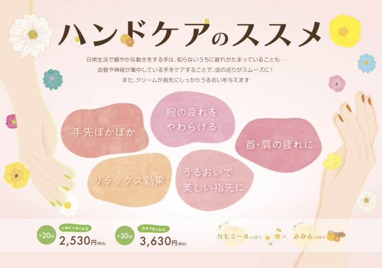 2月～ハンドケアキャンペーンスタート★