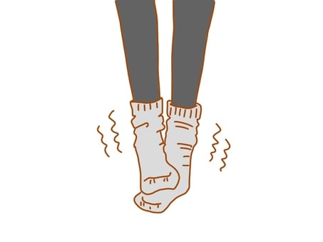 足の冷えに！