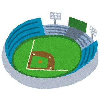 ハマスタで野球観戦