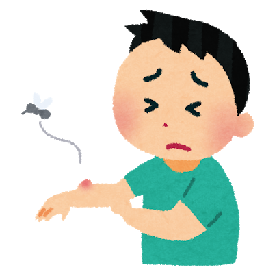 夏の風物詩　虫刺され・・・｜マッサージのように気持ちいい、肩甲骨ストレッチのリラク半蔵門店【半蔵門駅,麹町駅,永田町駅,市ヶ谷駅,四ッ谷駅すぐ】