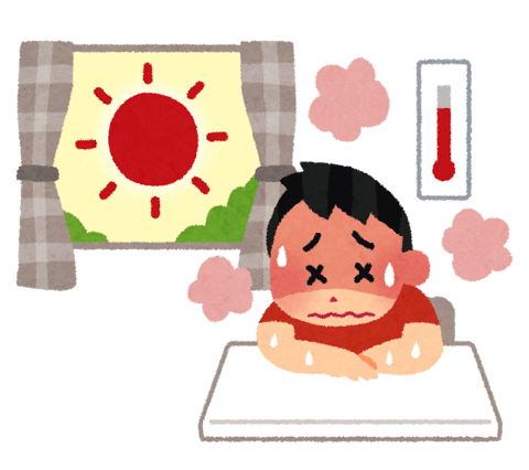 疲れと熱中症にご用心！
