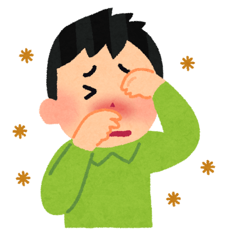 花粉症による鼻の噛みすぎ・目を掻きすぎ｜マッサージのように気持ちいい、肩甲骨ストレッチのリラク日本橋店【東京駅,日本橋駅,大手町駅,三越前駅すぐ】