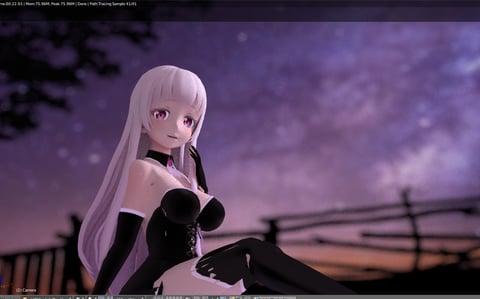 はじめての３DCG制作　～身長がのびました～