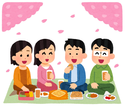 4年ぶりのお花見