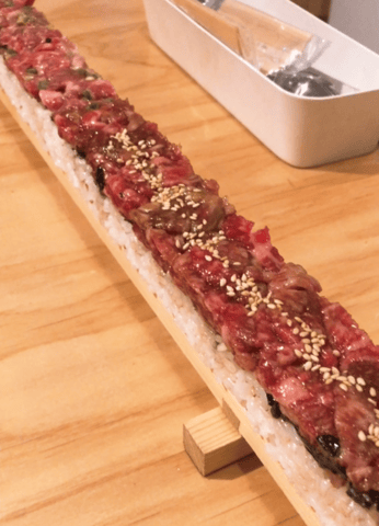 【Echika表参道店】和牛ユッケ寿司