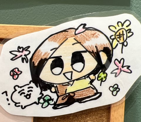 桜見れて嬉しな～