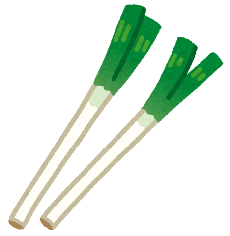 ちょっと元気のないときは「ねぎ」!