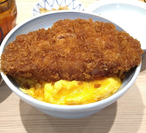 美味しいとんかつを食べました！！
