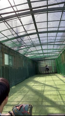 【Echika表参道店】ピッチング練習⚾