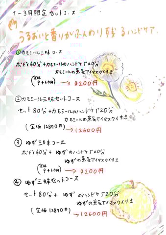 三昧コース🍊🌼