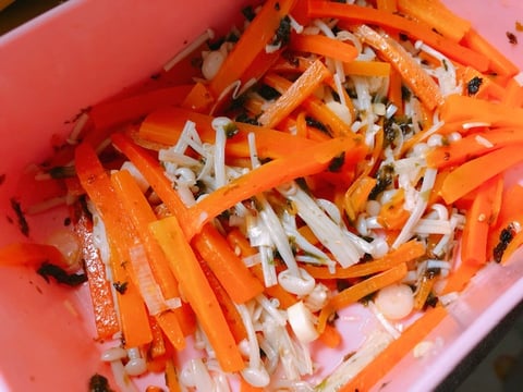 【Echika表参道店】ナムル作り