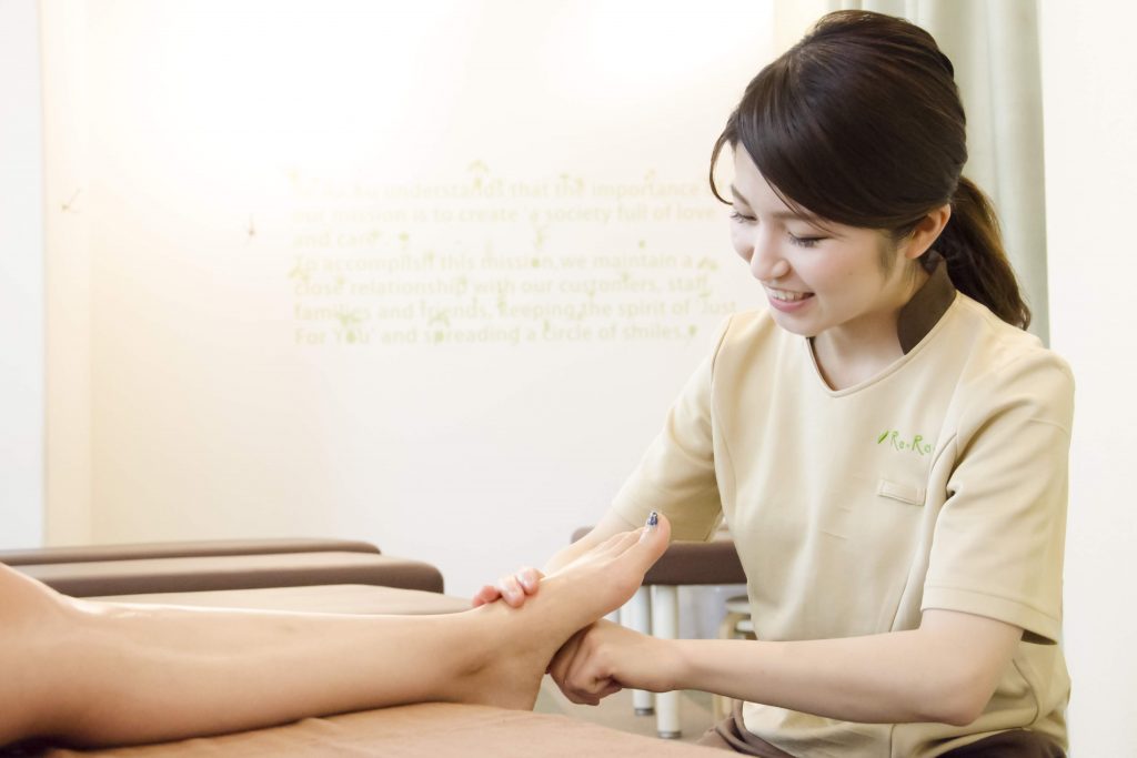 【足のお疲れの方に】