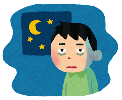 今日は不眠の日