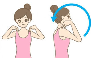 肩甲骨ストレッチ