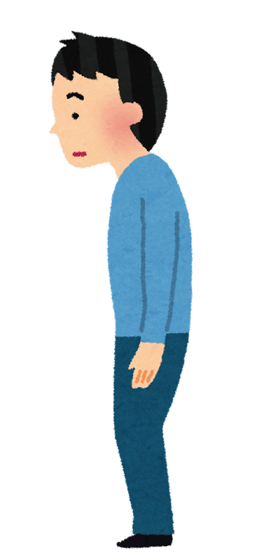 姿勢に注意？　リラク北浦和
