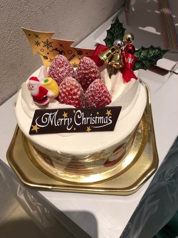 遅ればせながらクリスマスケーキ③