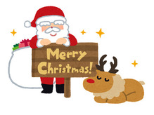 メリークリスマス！25日(土)のご案内