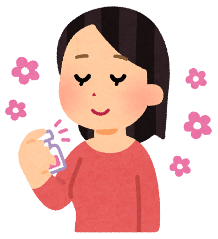 香りでリラックス...？