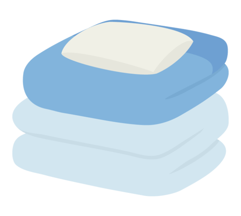 夏用寝具に替えてわくわく!