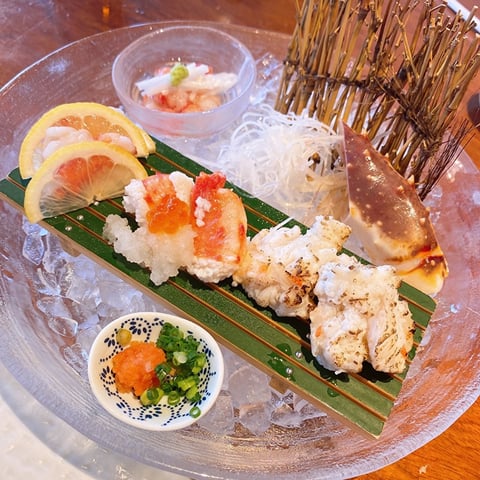 一年分のカニ🦀を食す🌝