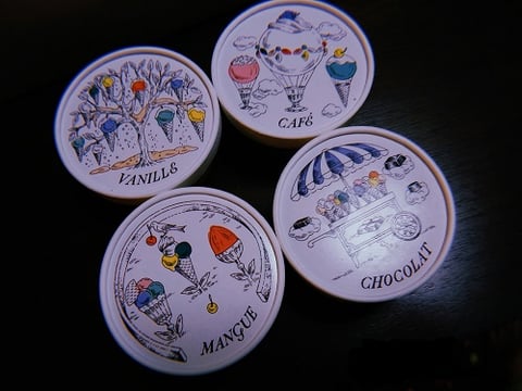 おしゃれなアイス