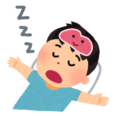 良く寝るために。
