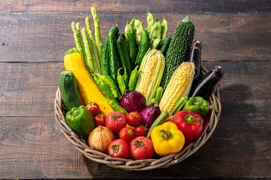 夏野菜パワーで健康に夏を乗り切る!