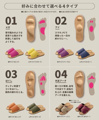 ヘルシールームサンダル「fumippa」好評販売中♪