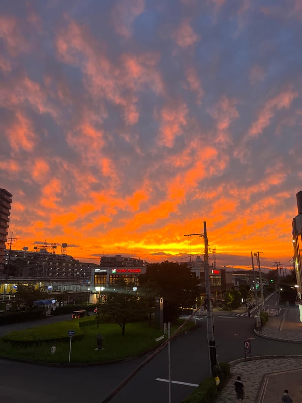 昨日の空♪