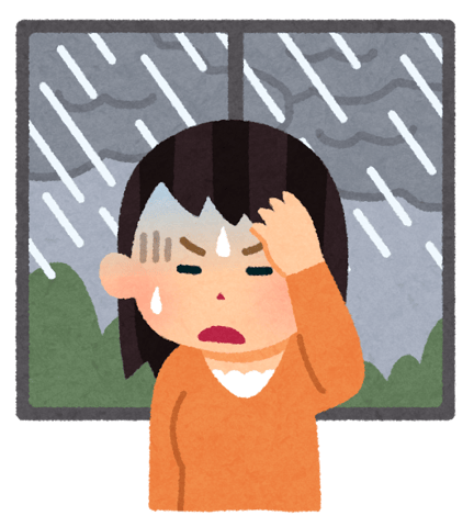 梅雨らしい1日ですね、、！リラク足立花畑店