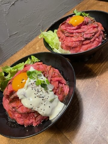 ローストビーフ丼🐮