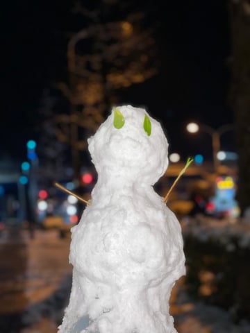 雪だるま