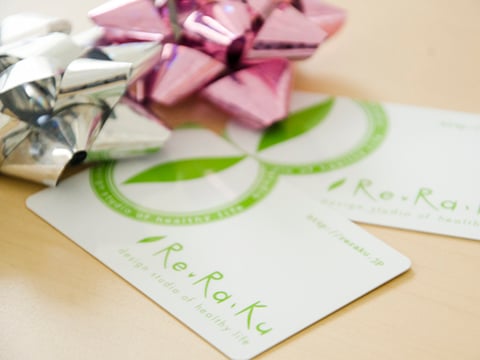 クリスマスプレゼントにリラクカード♪