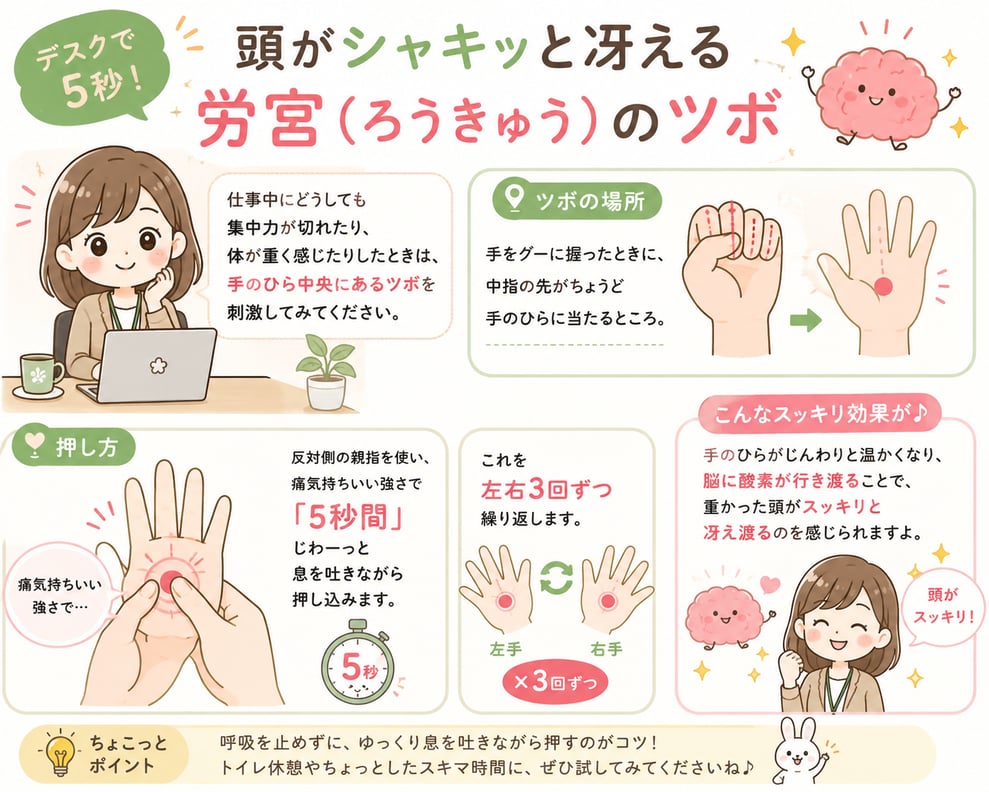 【9月スタート】今日から心機一転！…なのに「体が重くてやる気が出ない」ときの5秒セルフケア